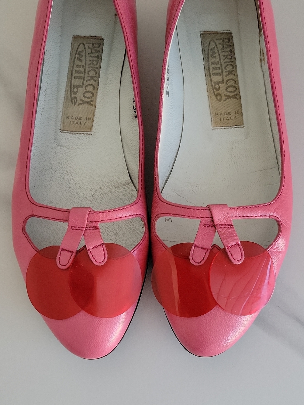 Patrick Cox Pink Leather Flats - Picture 8 of 15